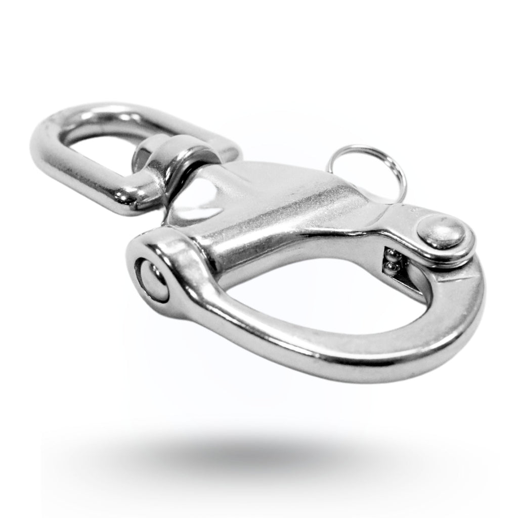 Scuba Choice Marine Grade Stainless Steel Swivel Shackle w/ Eye, 66mm