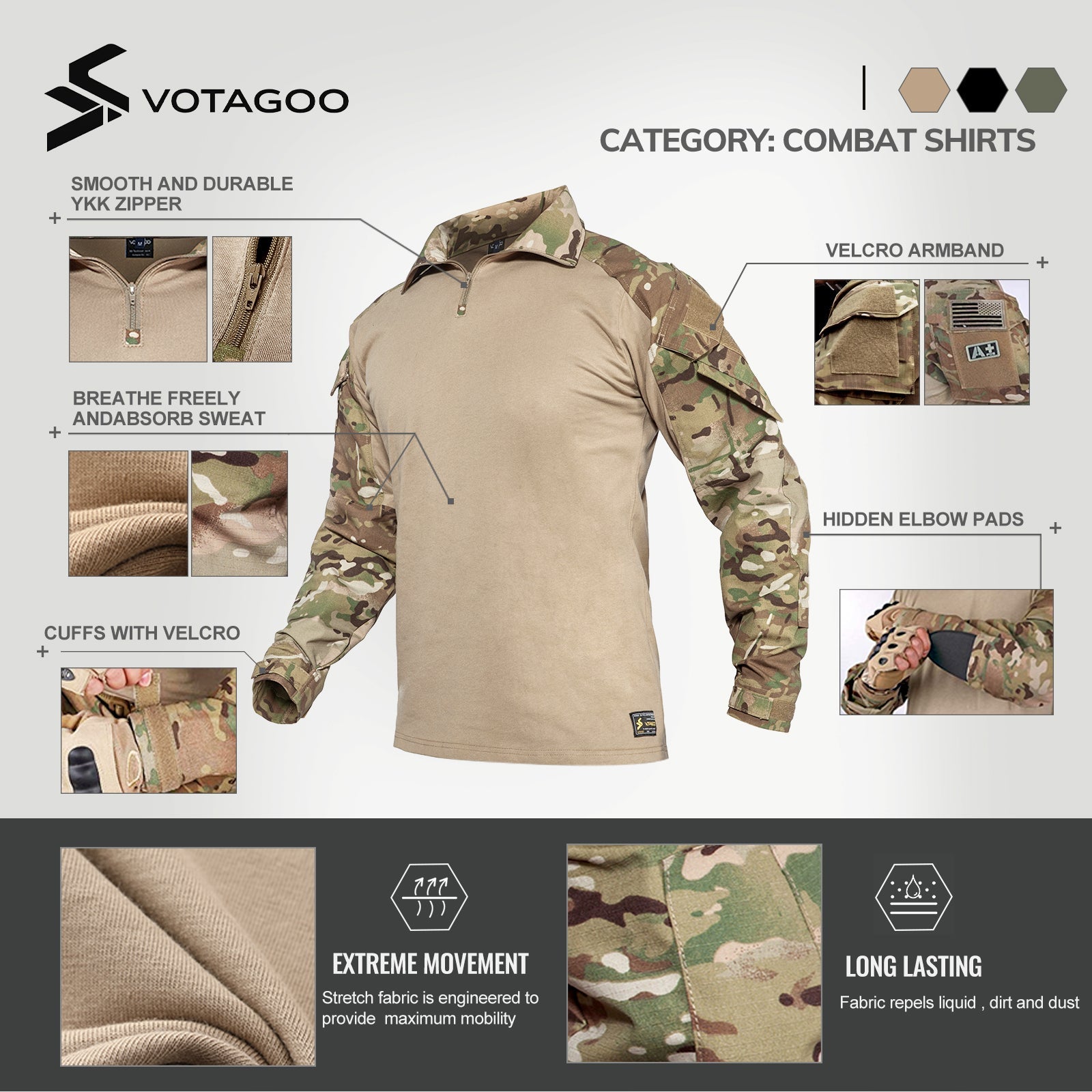 VOTAGOO® G3 Combat Uniform Set