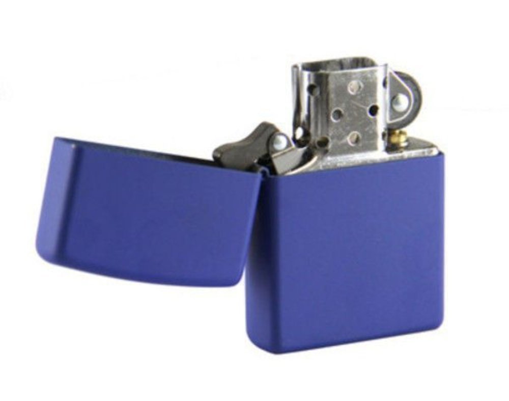 Zippo Classic Royal Blue Matte, Genuine Windproof Lighter #229