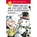There Was an Old Lady Who Built a Snowman! (Scholastic Reader, Level 1) - Paperback