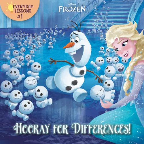 Everyday Lessons #1: Hooray for Differences! (Disney Frozen) - Paperback
