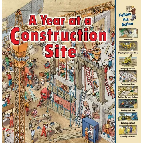 A Year at a Construction Site - Paperback