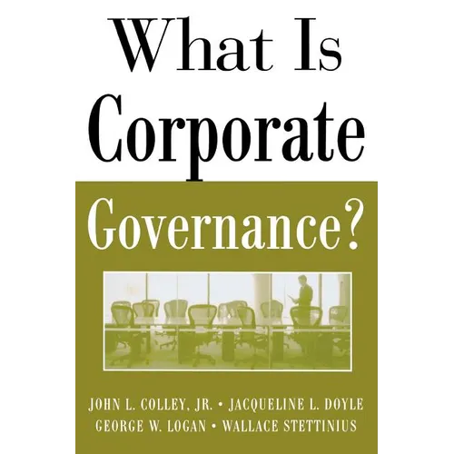 What Is Corporate Governance? - Paperback
