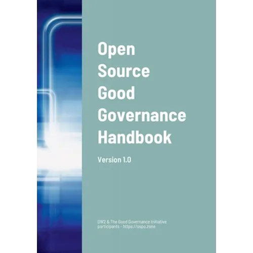Open Source Good Governance Handbook - Paperback
