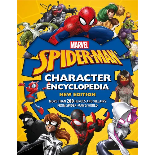 Marvel Spider-Man Character Encyclopedia New Edition - Hardcover