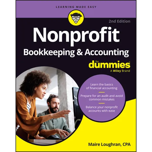 Nonprofit Bookkeeping & Accounting for Dummies - Paperback