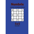 Numbrix - 200 Easy to Normal Puzzles 5x5 (Volume 1) - Paperback