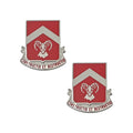 U.S. Army 40th Brigade Engineer Batt. "CONSTRUCTIO ET DESTRUCTIO" (pair)