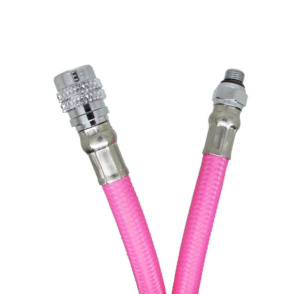 Scuba Choice 27" Colored Low Pressure Nylon Braided Hose for Standard BCD