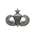 U.S. Army Parachutist Jump Wing Senior Badge Silver-Oxidized STA-BRITE®