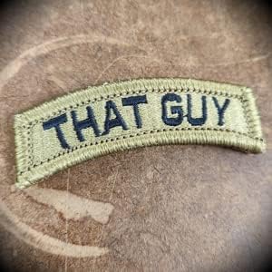 Customizable Text Patch Fully Embroidered OCP - Tab