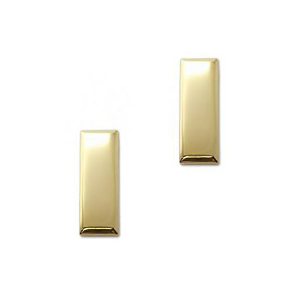 US Army Brite Shiny Metal Pin-On Rank