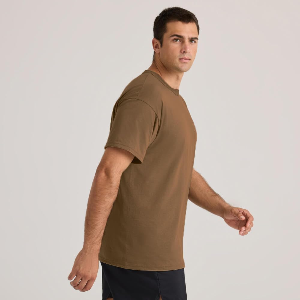 Soffe Men's 3 Pack - USA Poly/Cotton Military Tee