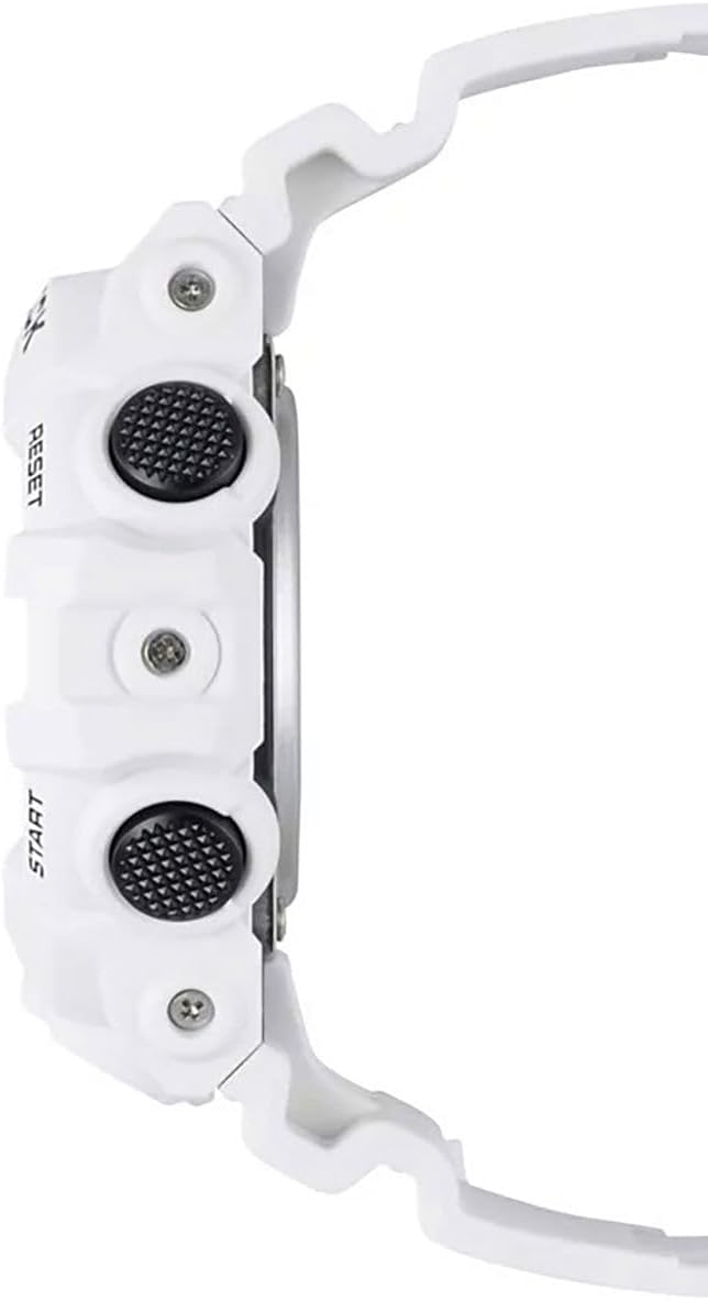 Casio Men's 'G Shock' Quartz Resin Casual Watch, Color:White (Model: GA-700-7ACR)