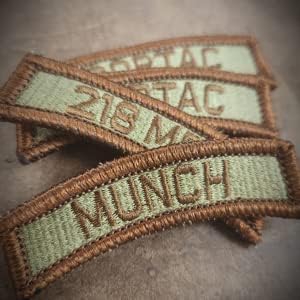 Customizable Text Patch Fully Embroidered OCP - Tab