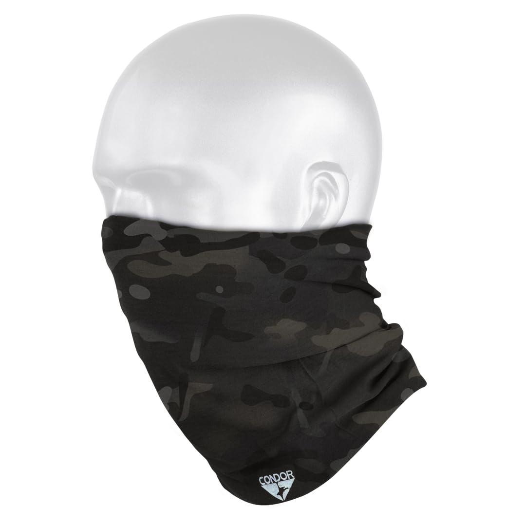Condor Elite Reversible Grid-Fleece Neck Gaiter