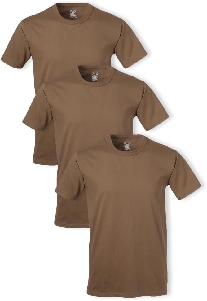 Soffe Men's Military Soft Ringspun Cotton T-Shirt, 3 Pack