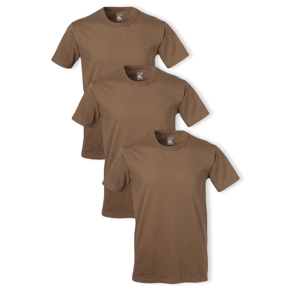 Soffe Men's Military Soft Ringspun Cotton T-Shirt, 3 Pack