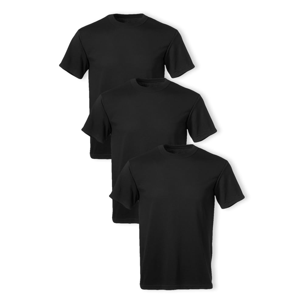 Soffe Men's 3 Pack - USA Poly/Cotton Military Tee