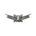 U.S. Army Space Command (Basic) Badge Silver-Oxidized