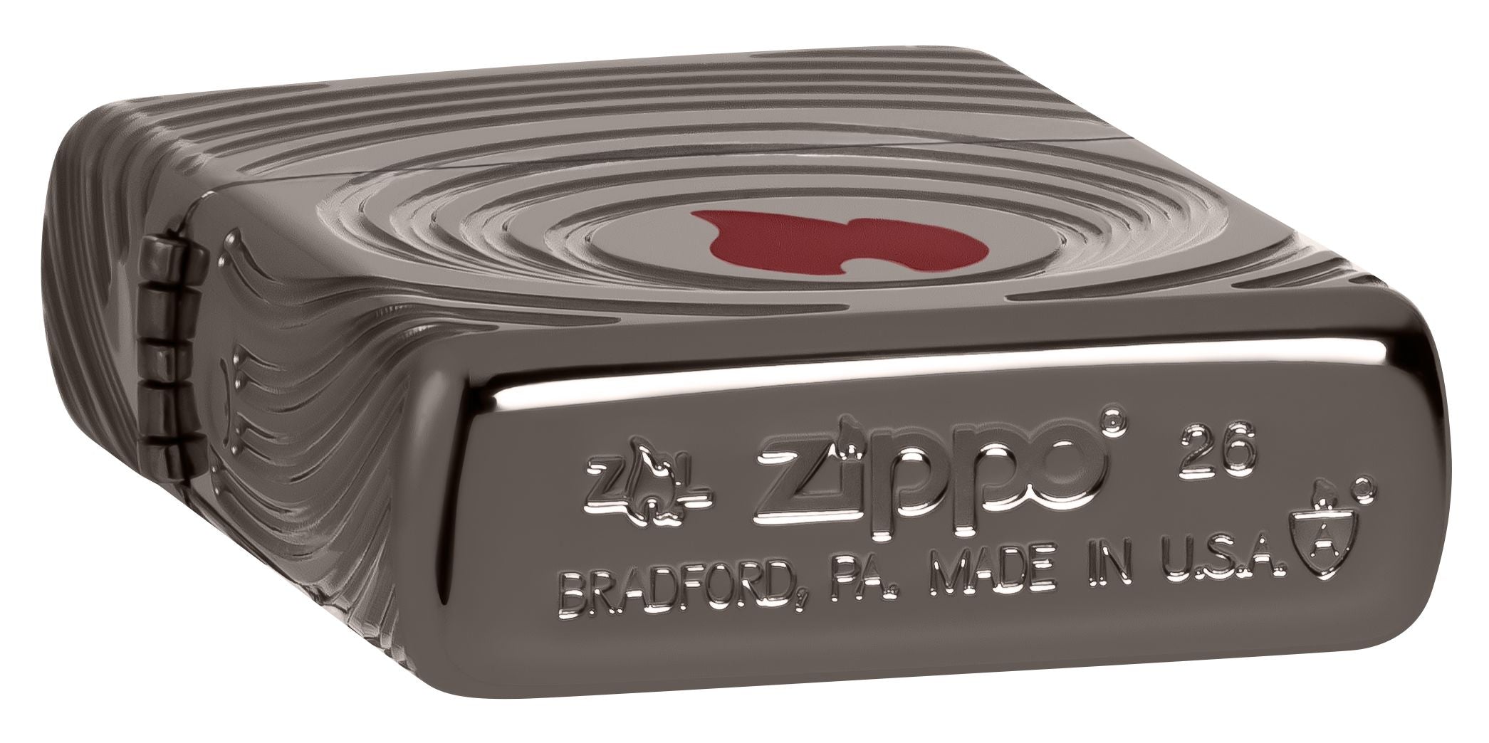Zippo 2026 Collectible of the Year, Black Ice Armor Lighter #47218