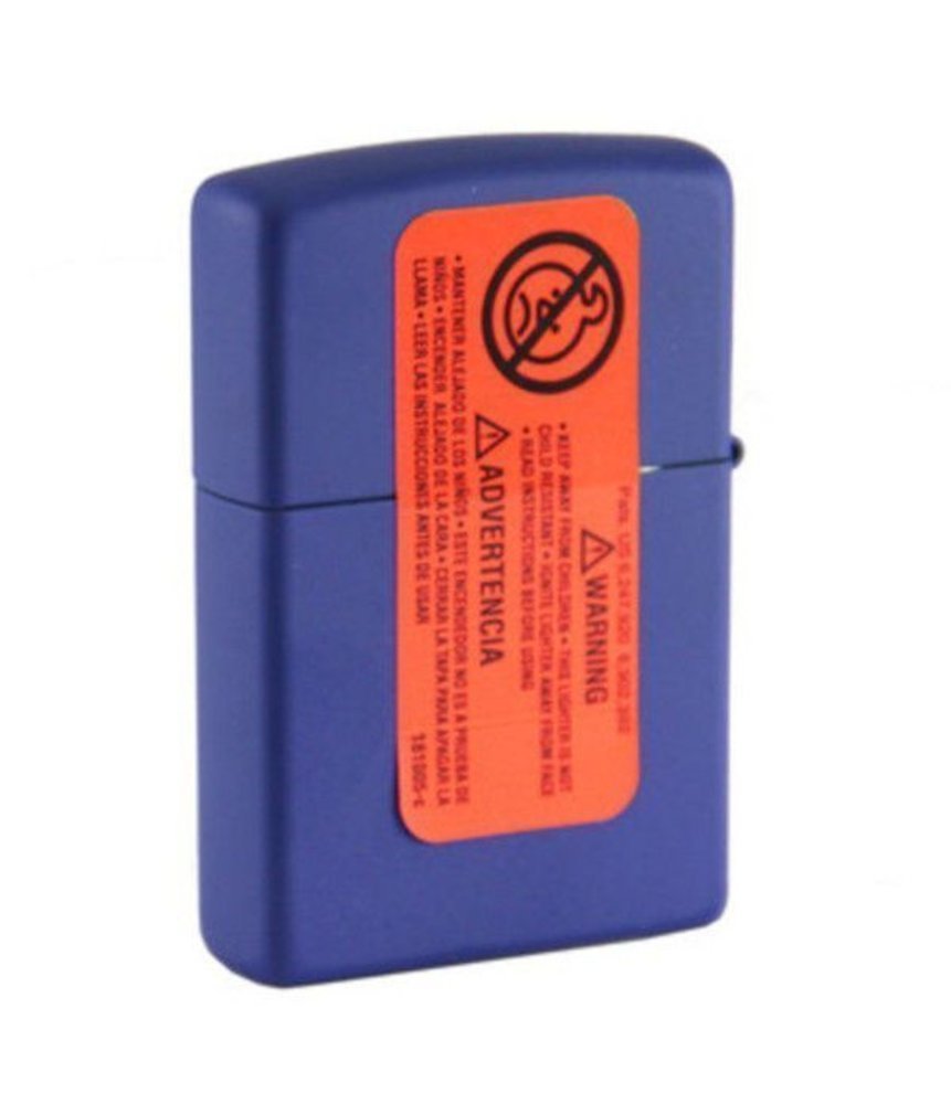 Zippo Classic Royal Blue Matte, Genuine Windproof Lighter #229