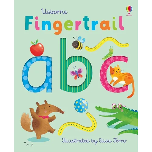 Fingertrail ABC: A Kindergarten Readiness Book for Kids - Board Book