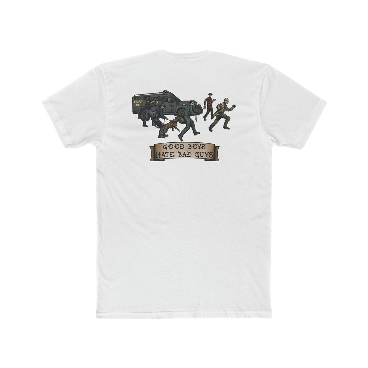 FAFO PD Good Boys Hate Bad Guys - Crew Tee