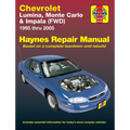 Chevrolet Lumina & Monte Carlo 1995-05 - Paperback