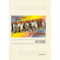 Vintage Lined Notebook Greetings from Jacksonville, Florida - Paperback