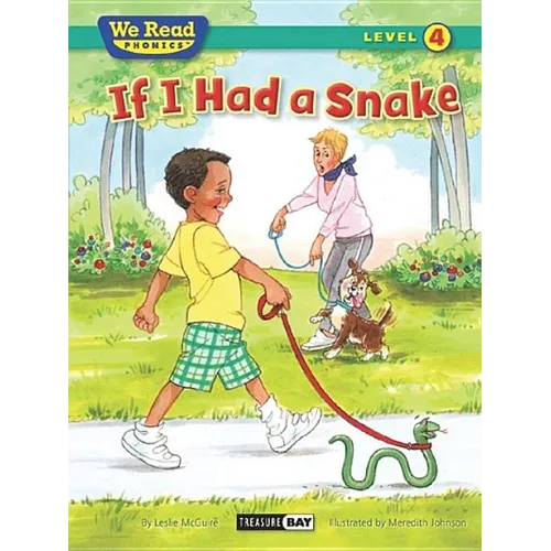 If I Had a Snake (We Read Phonics - Level 4 (Paperback)) - Paperback