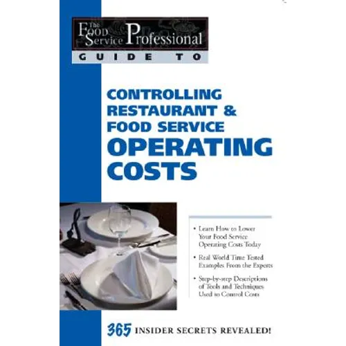 Controlling Restaurant & Food Service Operating Costs - Paperback