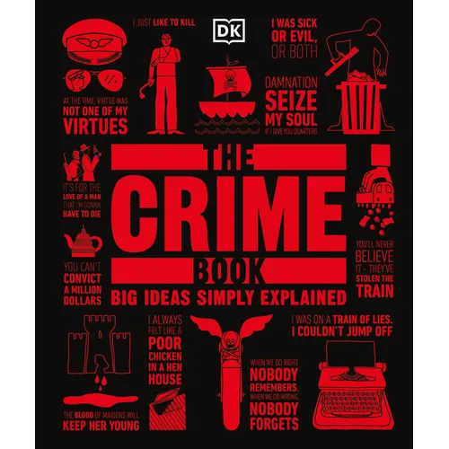 The Crime Book: Big Ideas Simply Explained - Hardcover