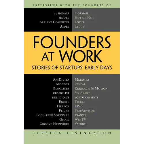 Founders at Work: Stories of Startups' Early Days - Paperback