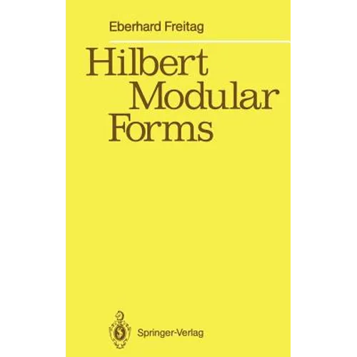 Hilbert Modular Forms - Hardcover