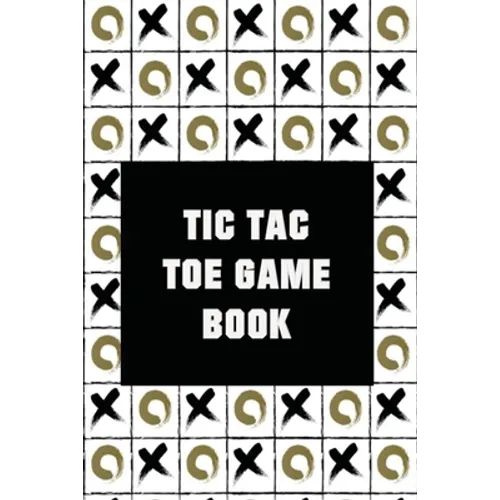 Tic-Tac-Toe Game Book (1000 Games) - Paperback
