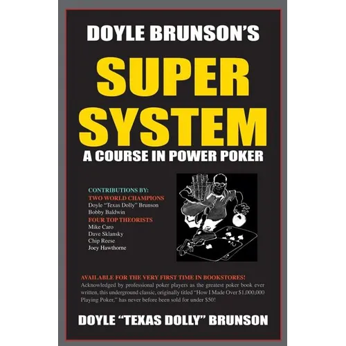 Doyle Brunson's Super System - Paperback