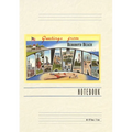 Vintage Lined Notebook Greetings from Rehoboth Beach