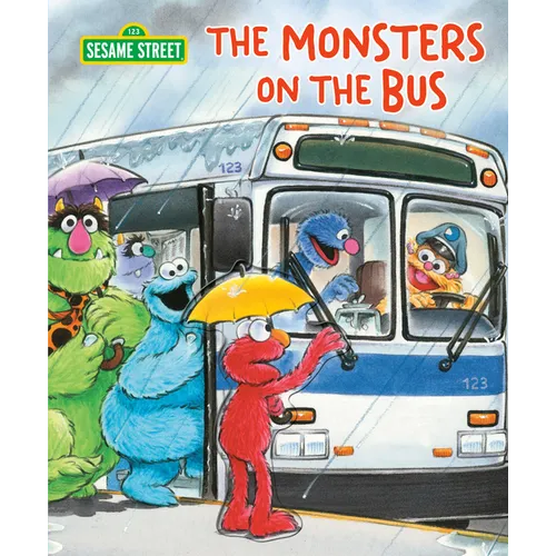 The Monsters on the Bus (Sesame Street) - Board Book