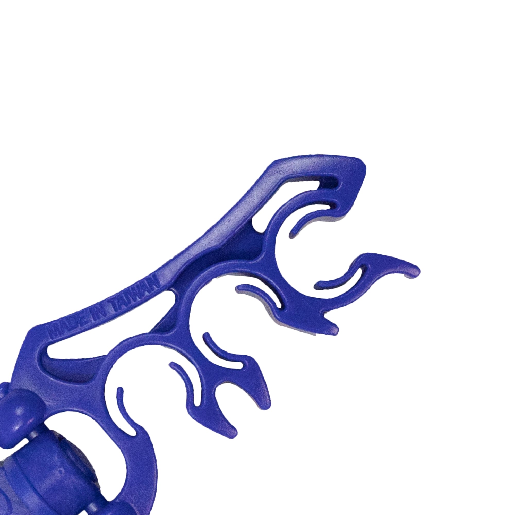 Scuba Choice Scuba Diving Triple Hose Holder Clip (Blue, 3-Pack) – Low & High Pressure Hose Organizer for Regulators & Octopus Setup Durable Dive Accessories