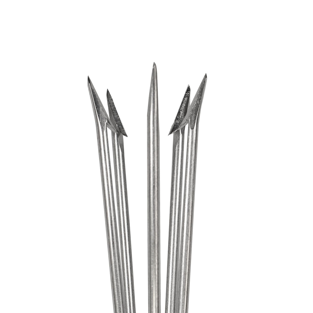Spearfishing Lionfish 6" Pole Spear Tip 5 Prong Paralyzer w/ Barbs, 7mm
