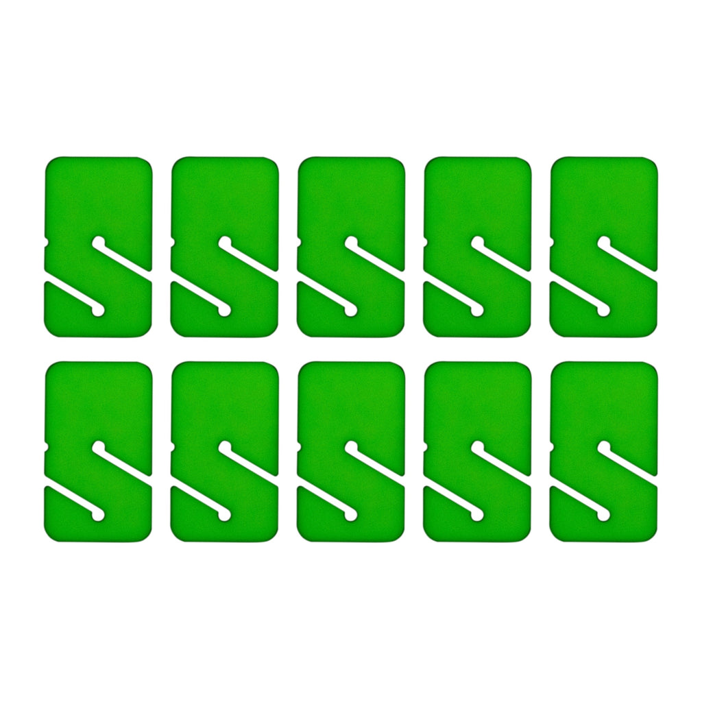 Scuba Cave Diving Line Glow in the Dark Rectangular Marker, 10pc Pack