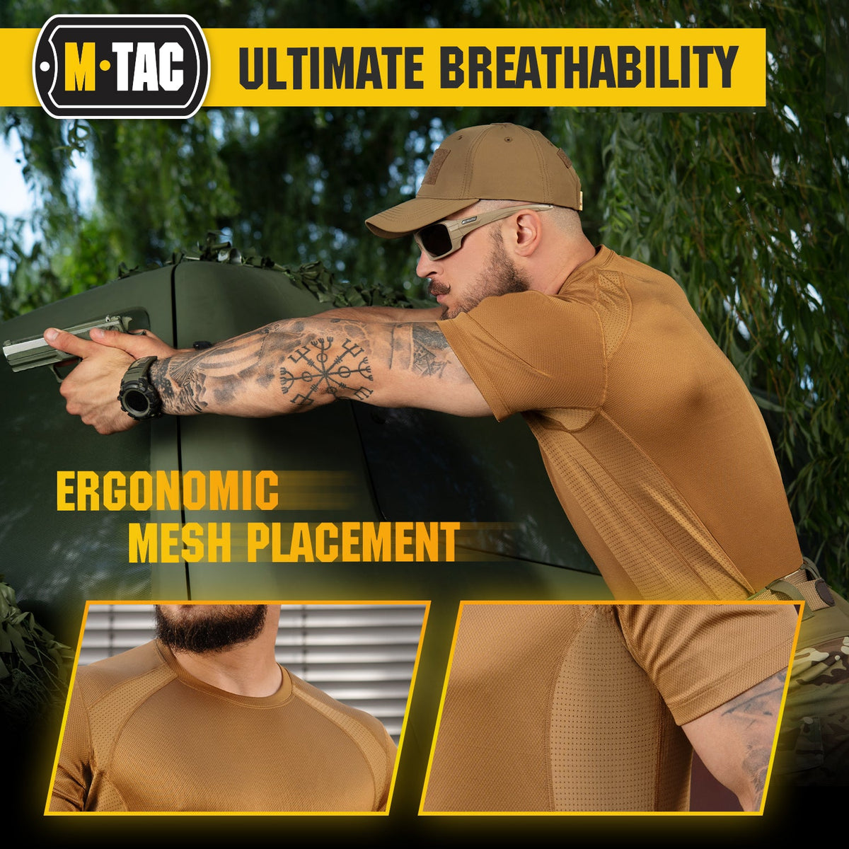 M-Tac T-Shirt Athletic Tactical Gen II (Set of 3)