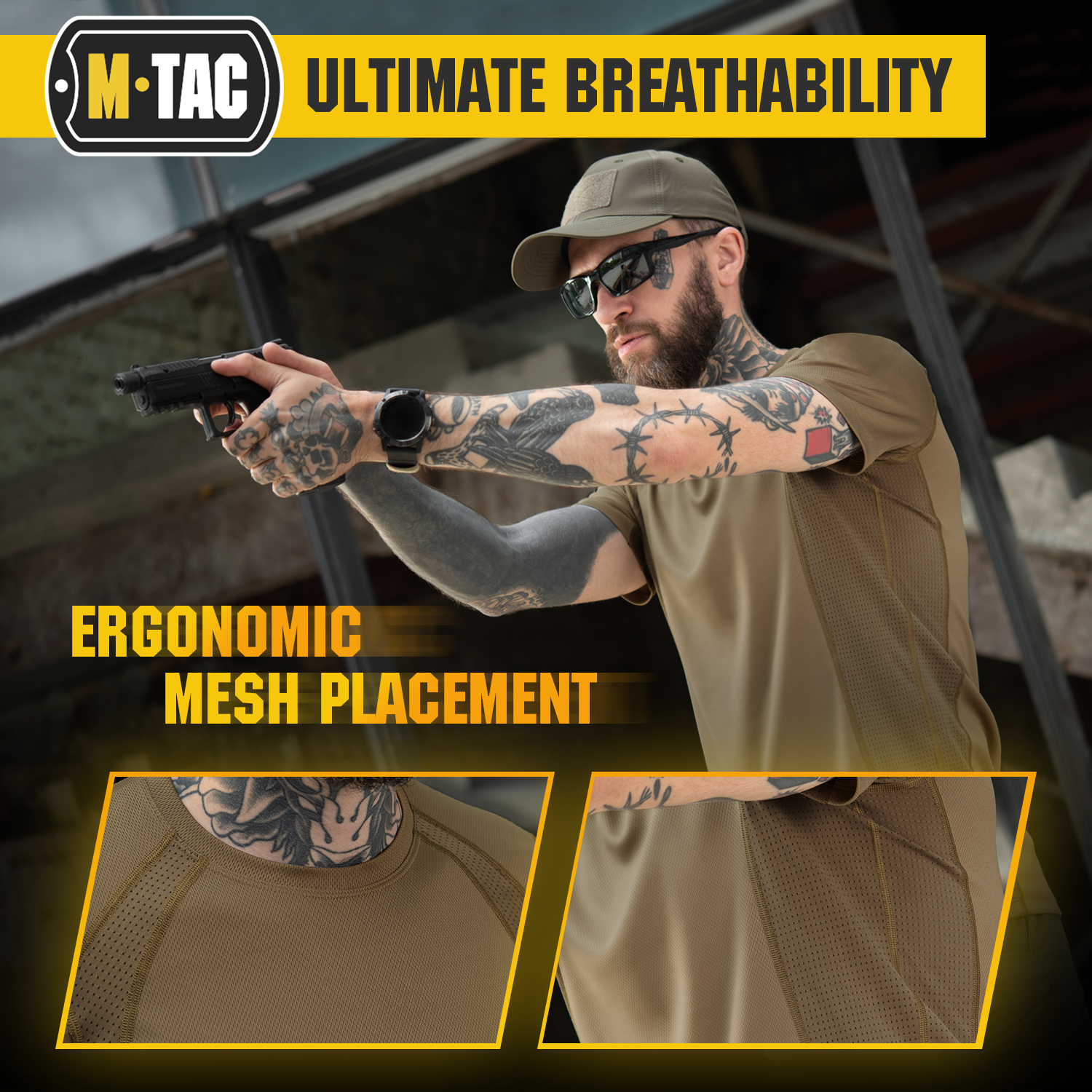 M-Tac T-Shirt Athletic Tactical Gen II (Set of 3)