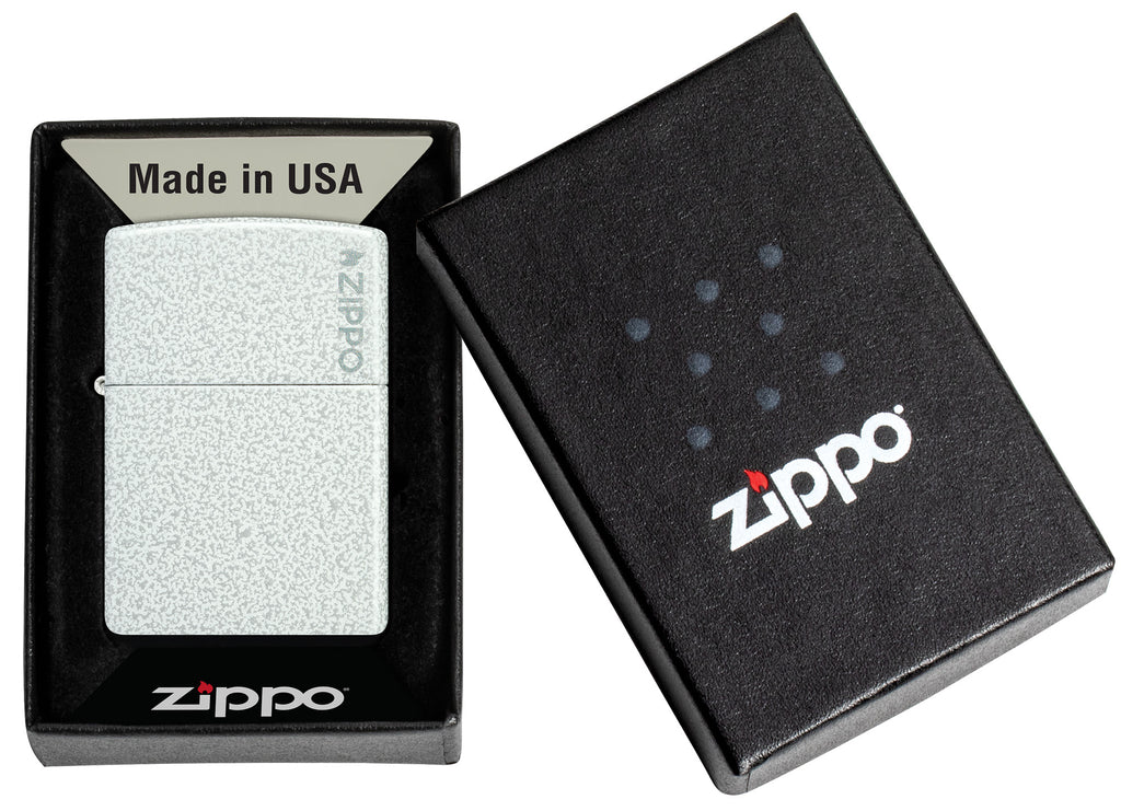 Zippo Classic Glacier with Zippo Logo Lighter #46020ZL