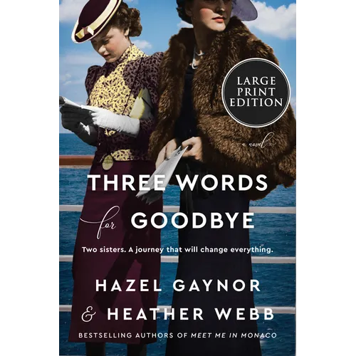 Three Words for Goodbye - Paperback