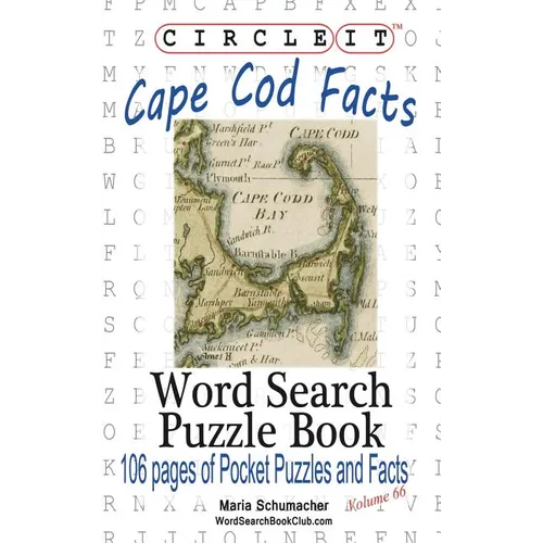 Circle It, Cape Cod Facts, Word Search, Puzzle Book - Paperback