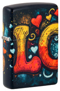 Zippo Love Design, 540 Matte Color Lighter #46283