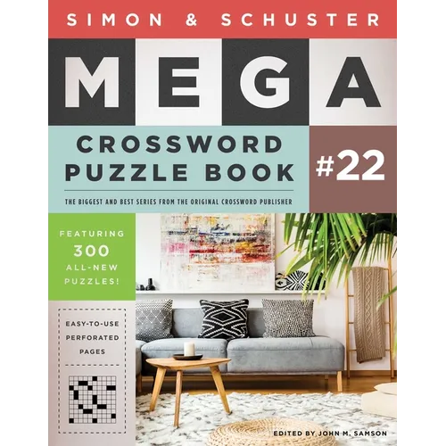 Simon & Schuster Mega Crossword Puzzle Book #22 - Paperback