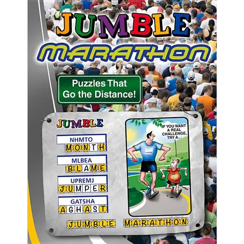 Jumble Marathon: Puzzles That Go the Distance! - Paperback